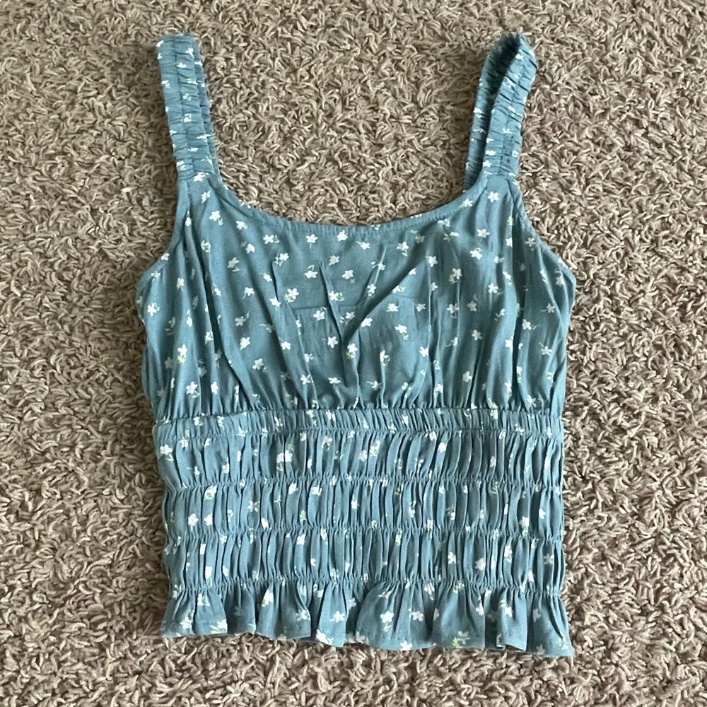PacSon floral tank with open back